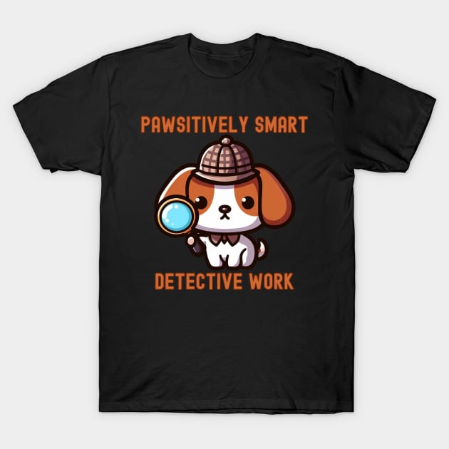 Detective beagle T-Shirt by Japanese Fever